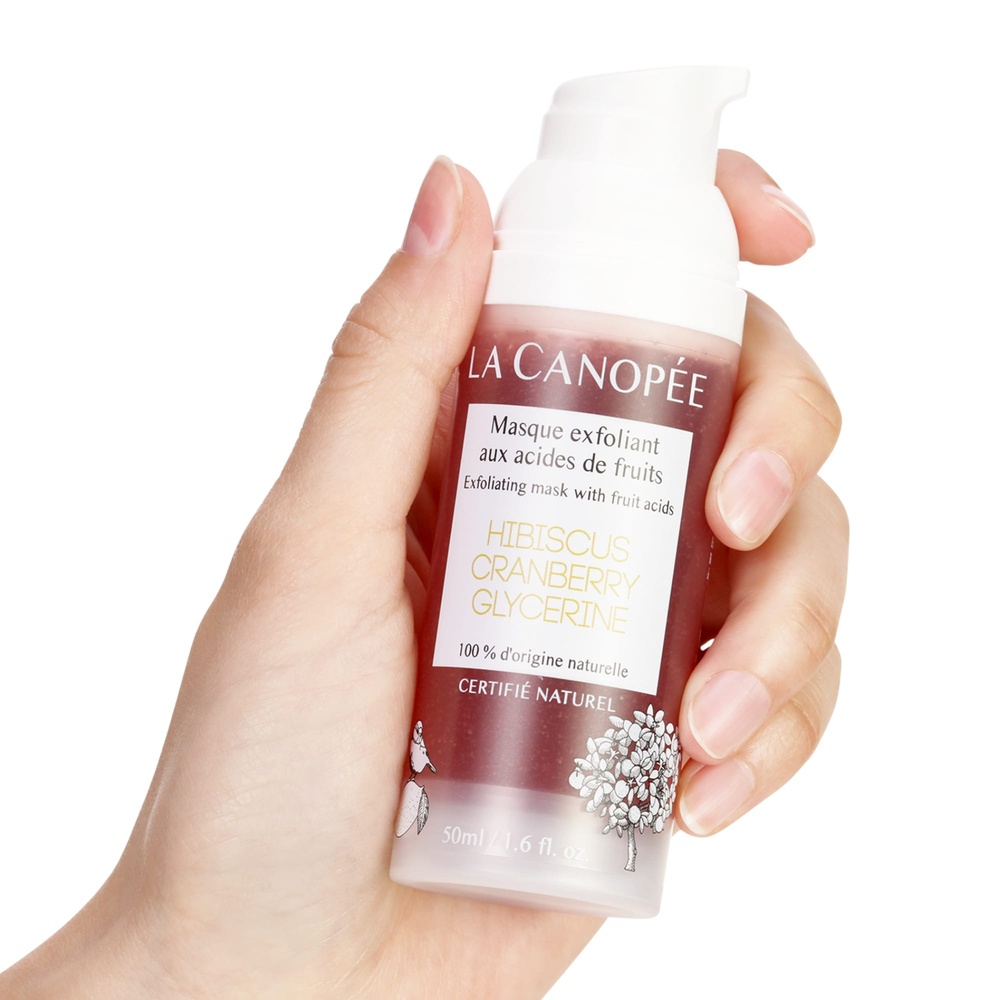 la canopée Masque exfoliant  aux acides de fruits Masque visage