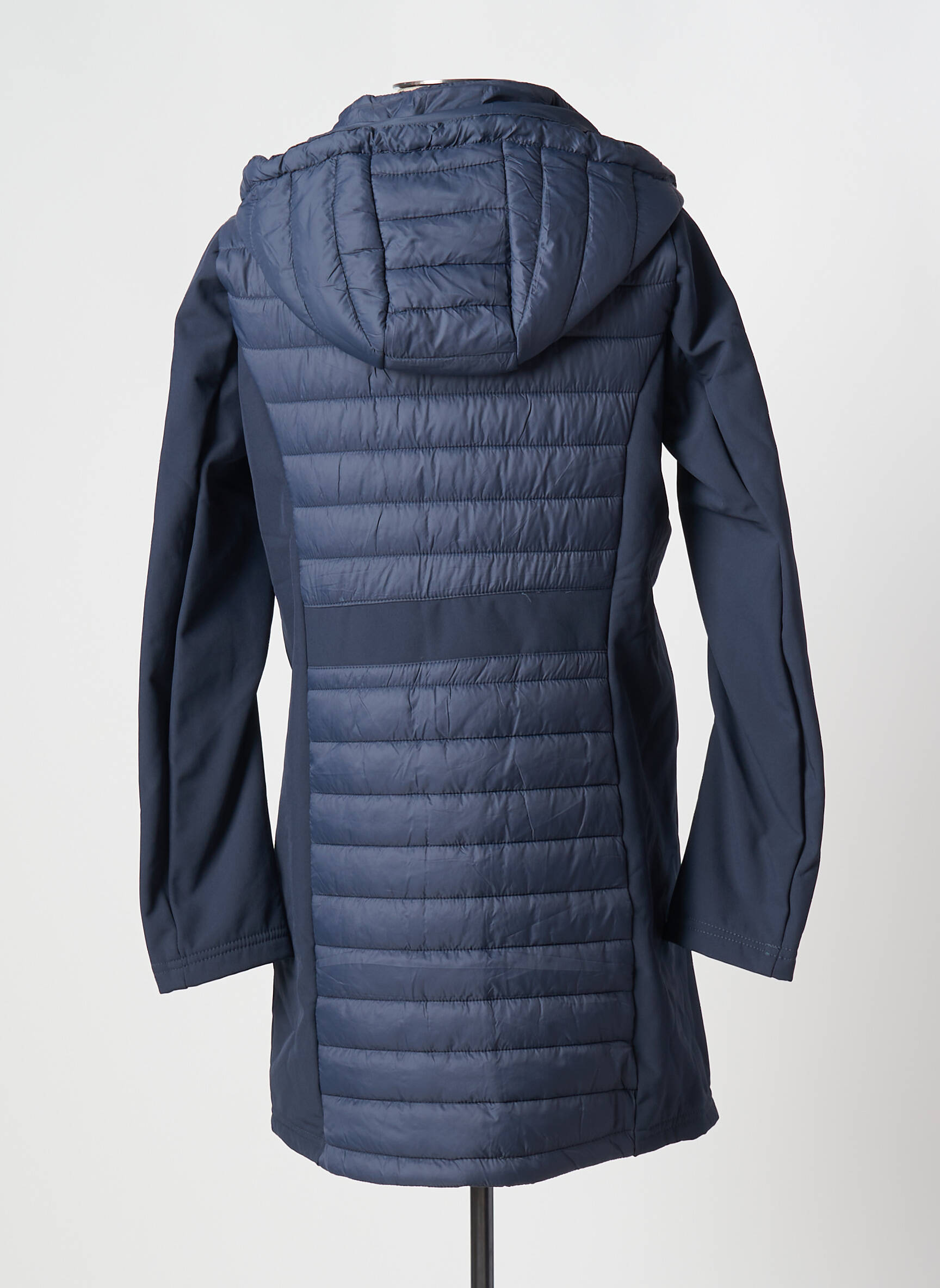 Esprit De La Mer Doudounes Femme couleur bleu