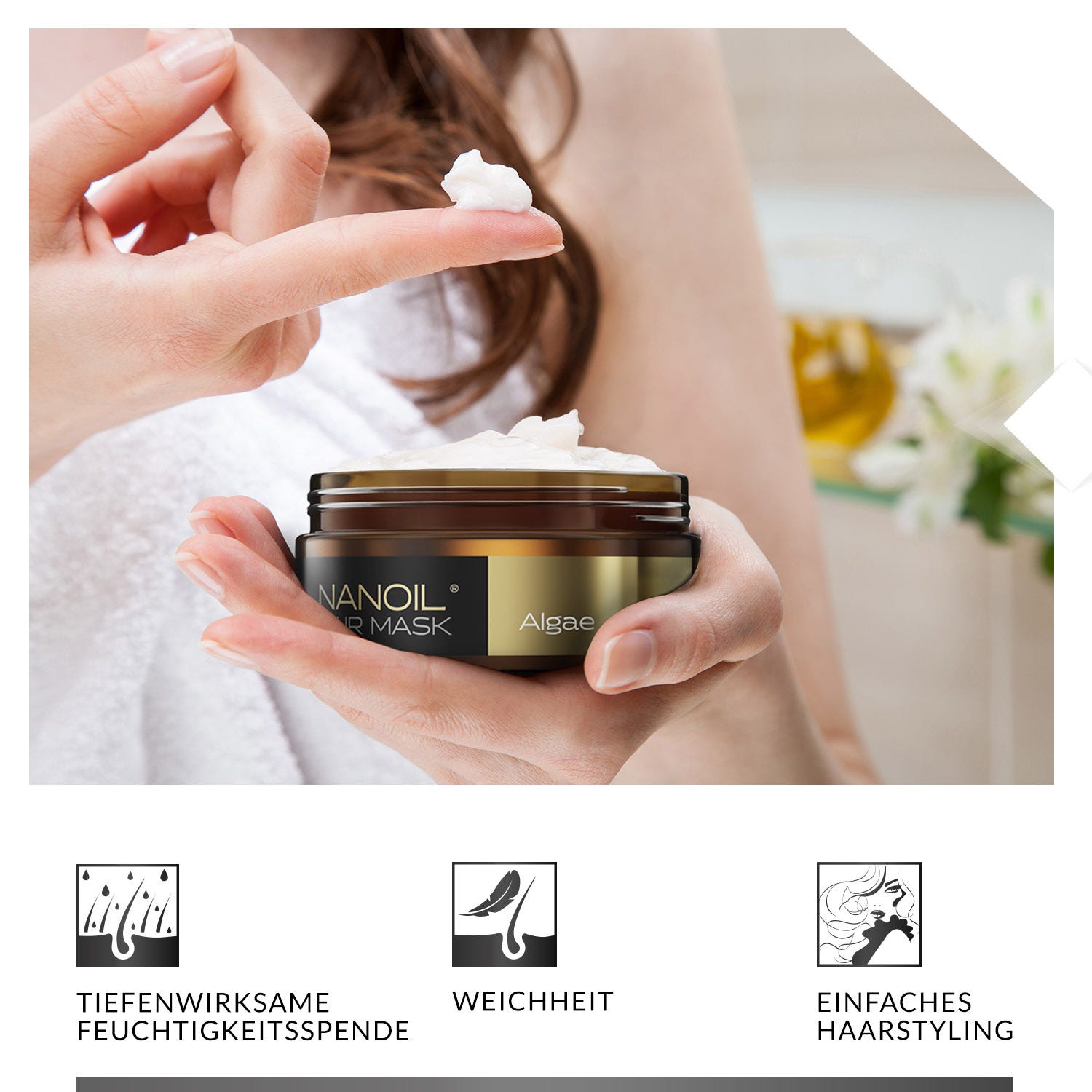 Nanoil Algae Hair Mask 300 ml