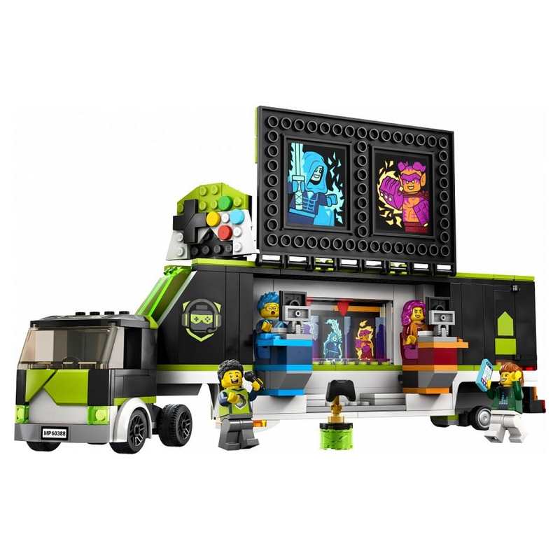 60388 Le camion de tournois de jeux vidéo LEGO City