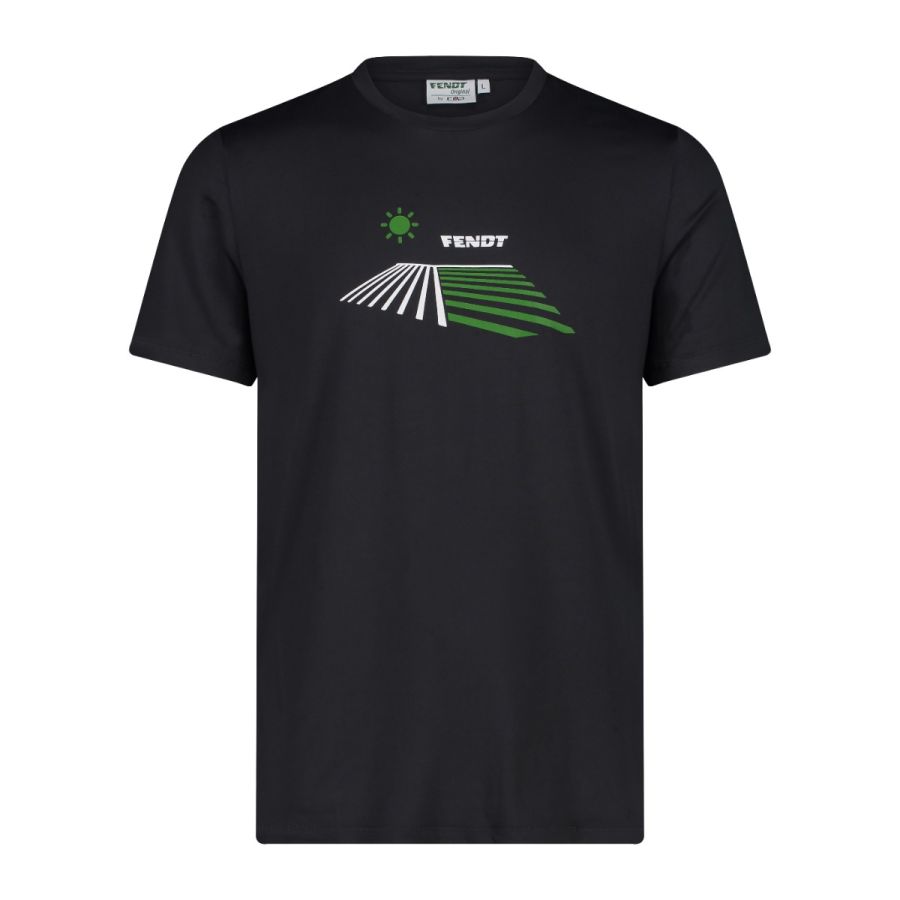 Jersey T-Shirt - Schwarz