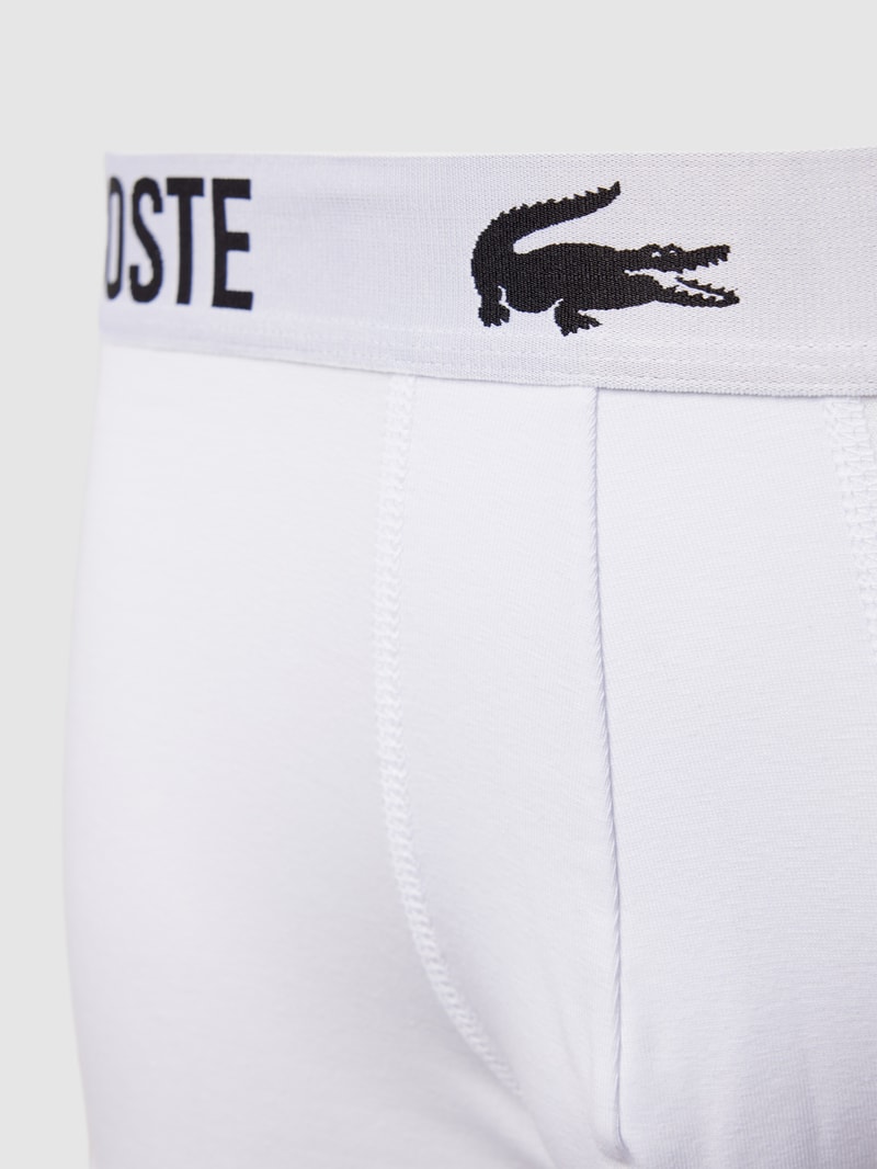 Trunks mit elastischem Logo-Bund im 3er-Pack in rot
