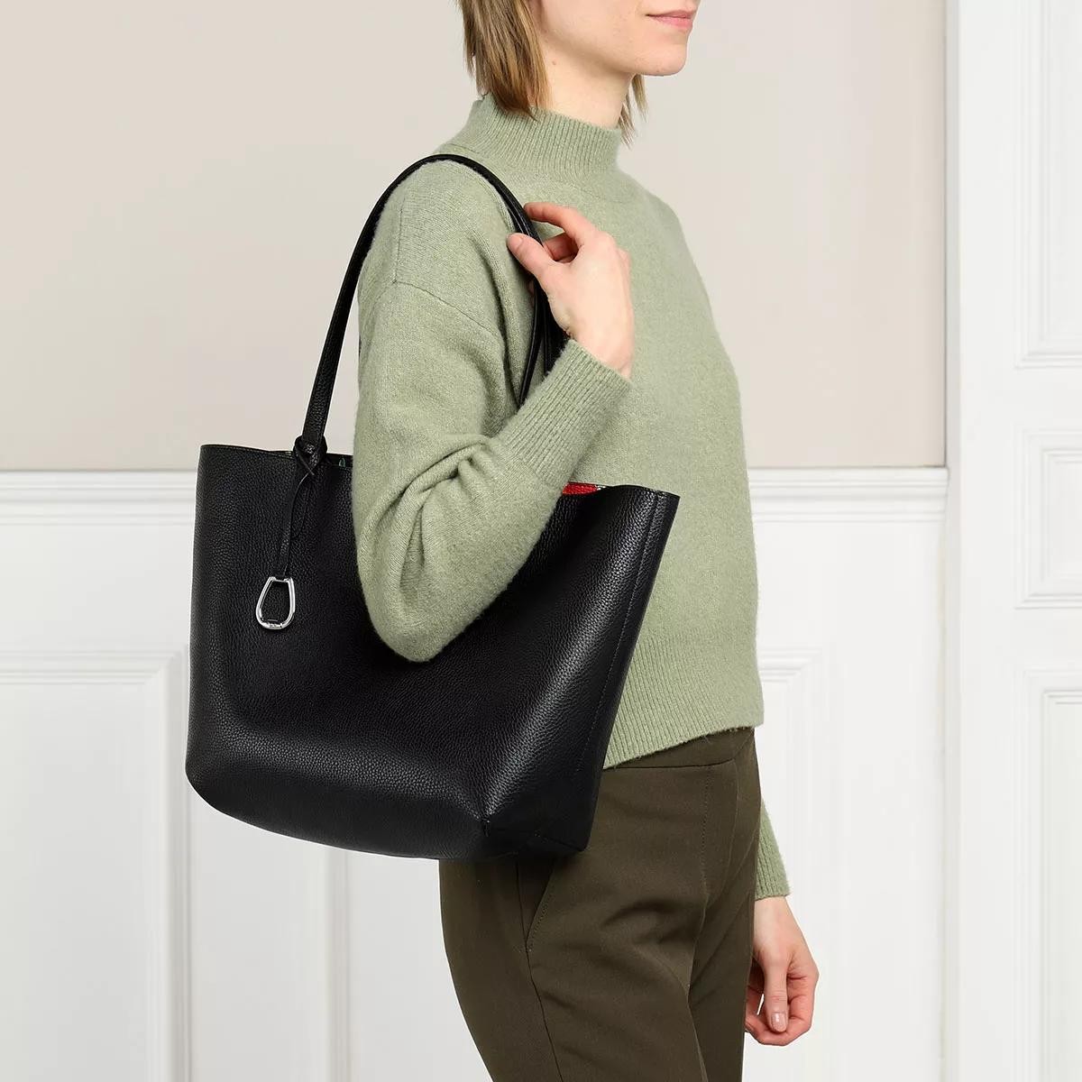 RALPH LAUREN Handtaschen schwarz Shopper