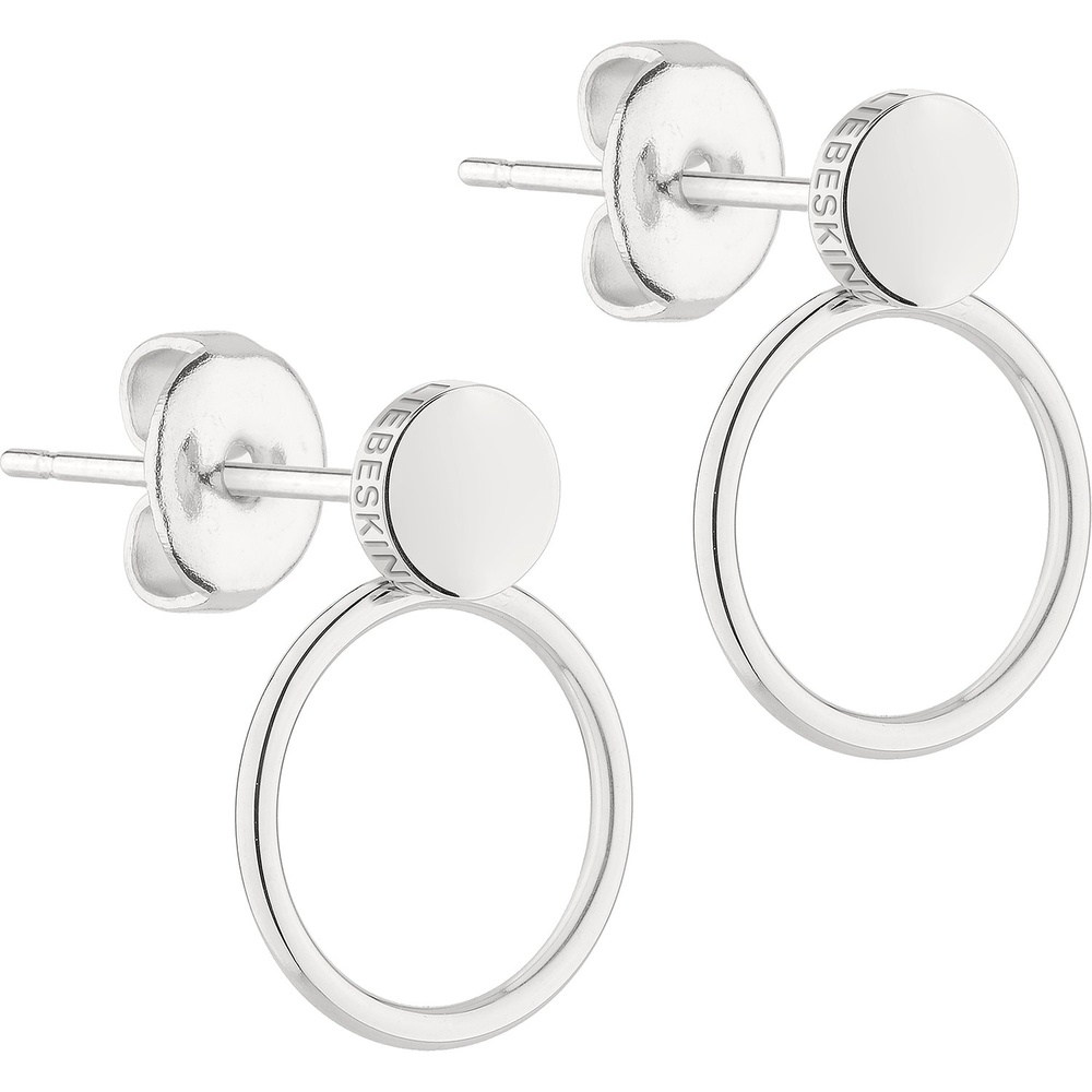 Liebeskind Boucles d'oreilles à fermoir à poussette Acier inoxydable Boucles d'oreilles
