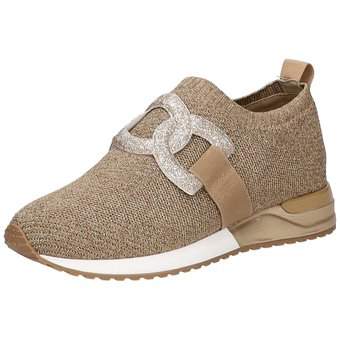 La Strada Slipper in beige
