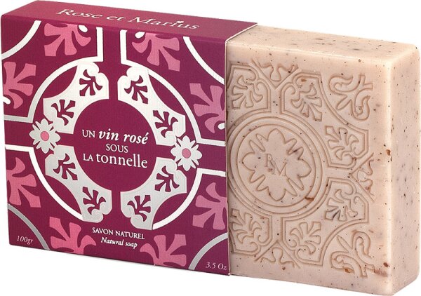 Rose et Marius Un Vin rosé sous la Tonnelle Stückseife