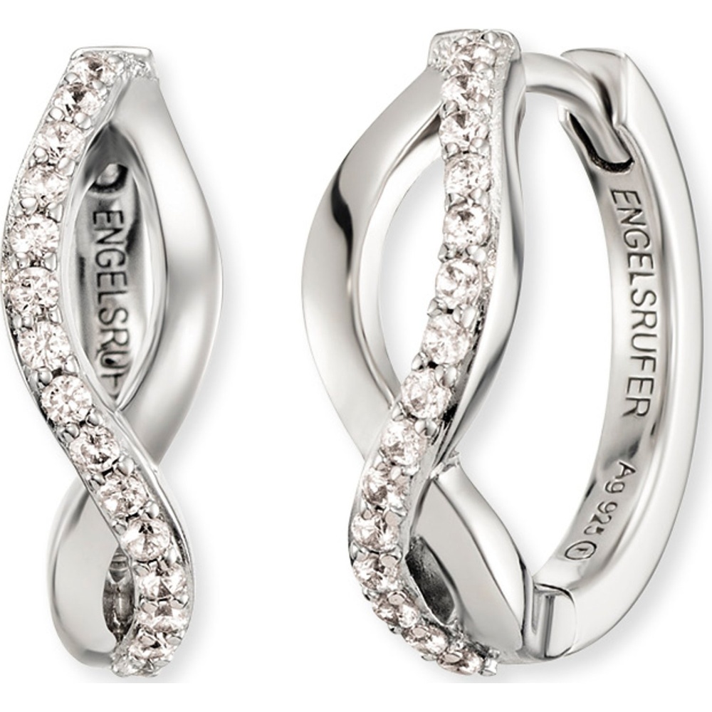 Engelsrufer Créoles 925 Argent rhodié Boucles d'oreilles