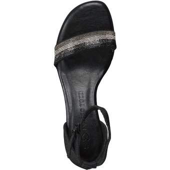 Marco Tozzi Sandale in schwarz
