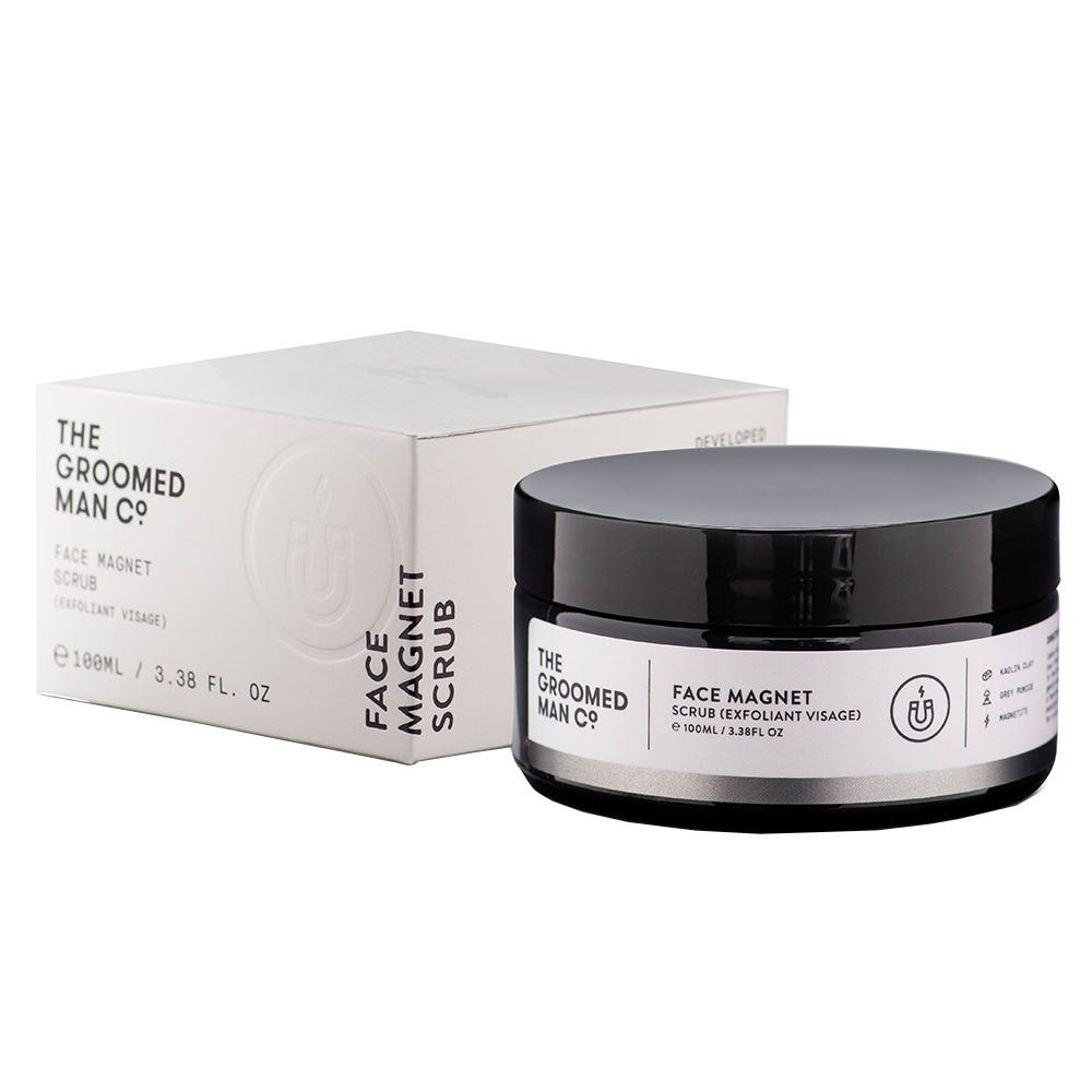 The Groomed Man Face Magnet Scrub 100 ml