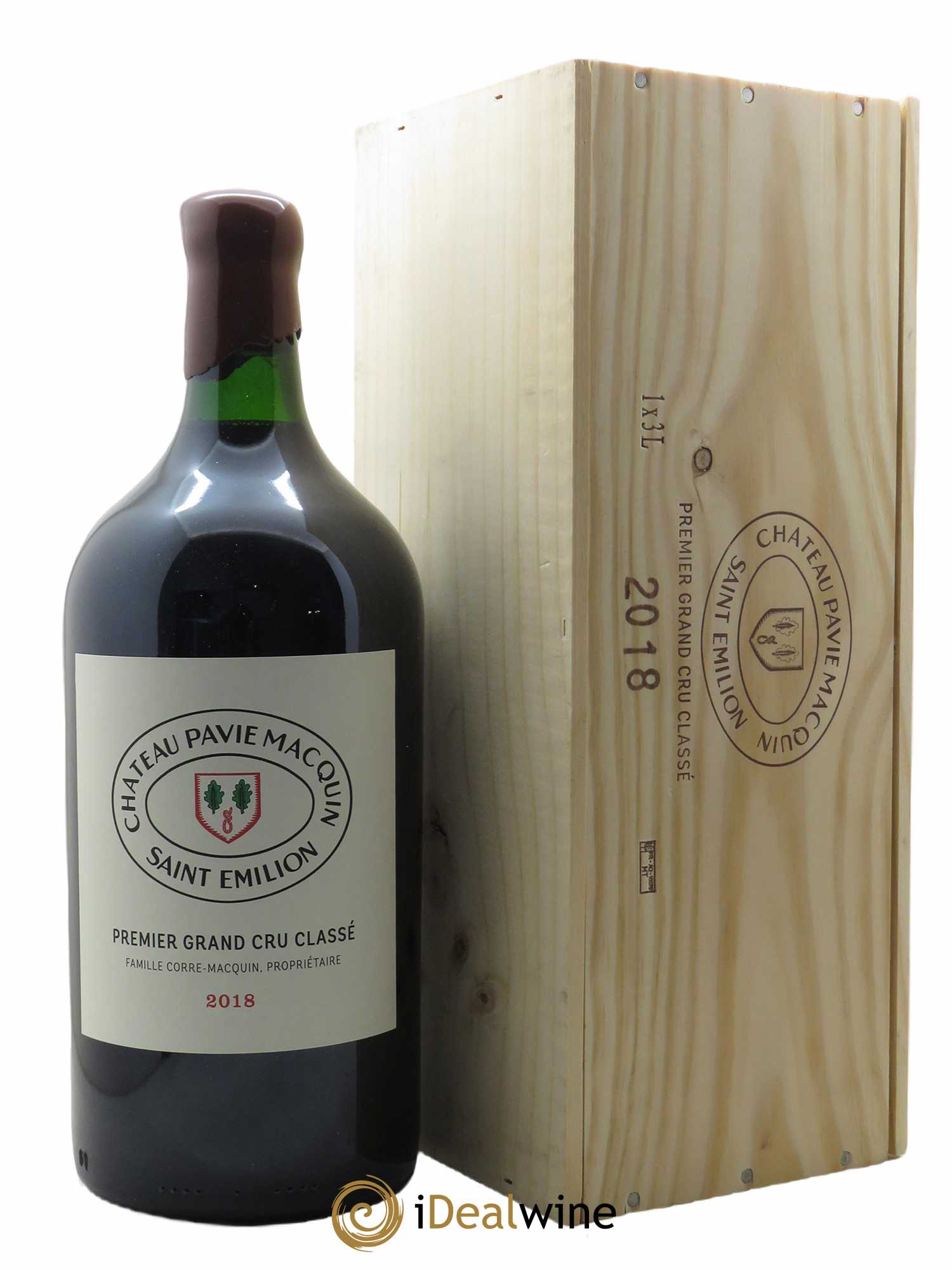 Château Pavie Macquin 1er Grand Cru Classé B  2018 - Lot de 1 Double-magnum
