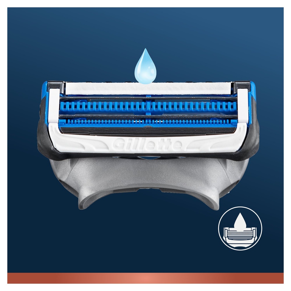 gillette King C. Gillette Lames De Rasoir Cou x3 Lames de Rasoir