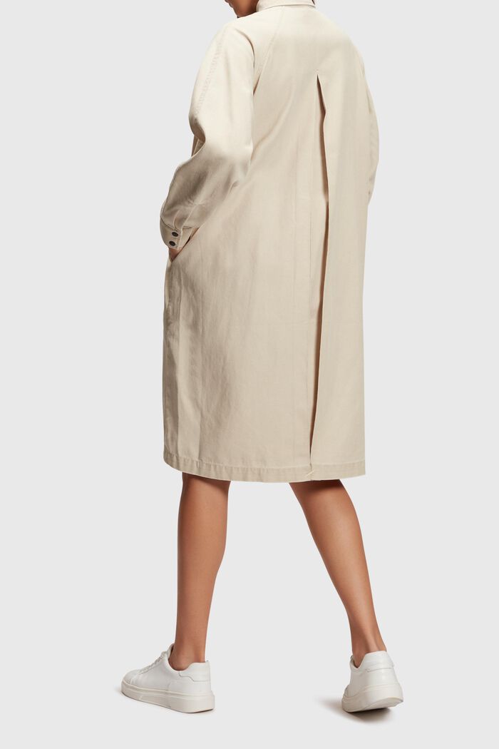 Langes Hemdblusenkleid aus Denim