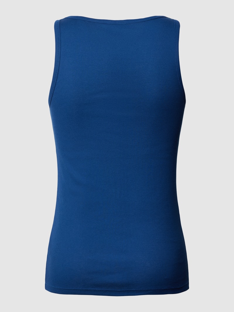 Tanktop mit Label-Print im 2er-Pack in royalblau