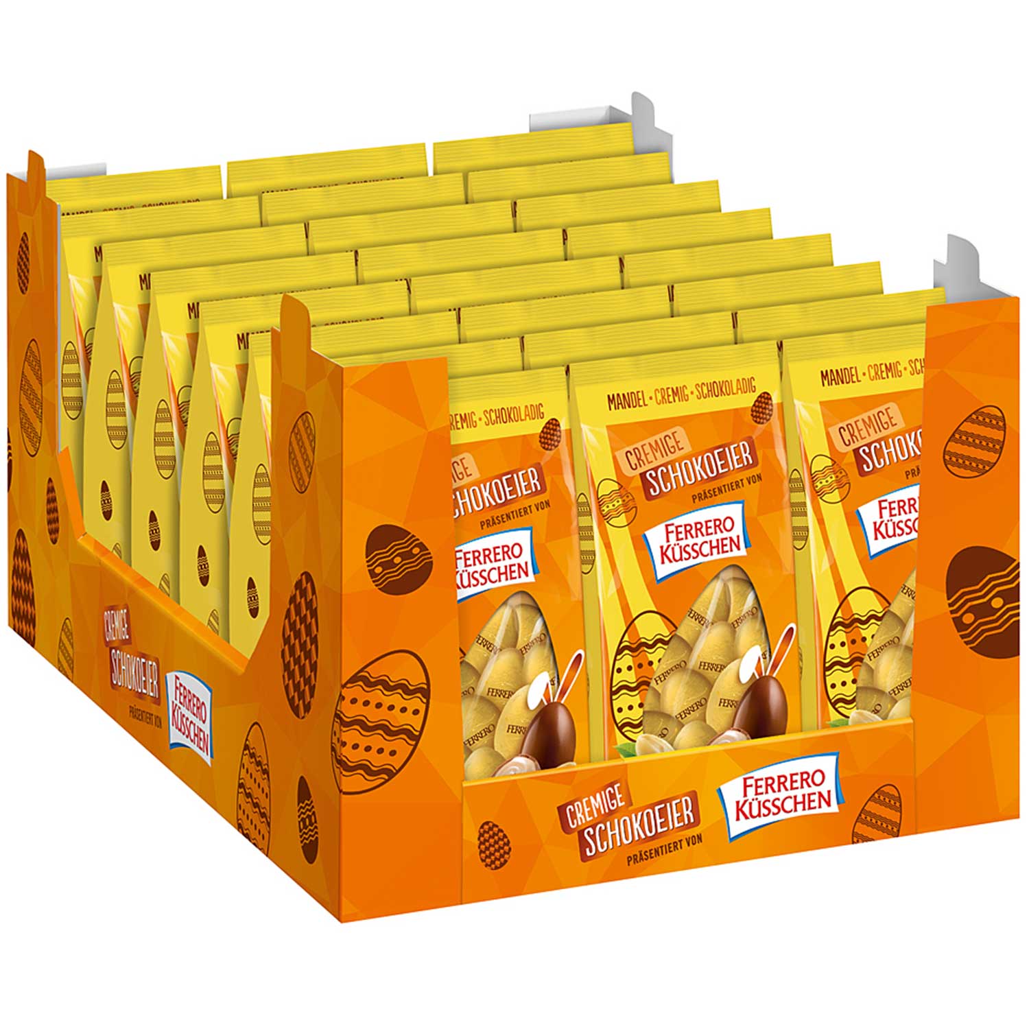 Ferrero Küsschen Cremige Schokoeier Mandel 100g