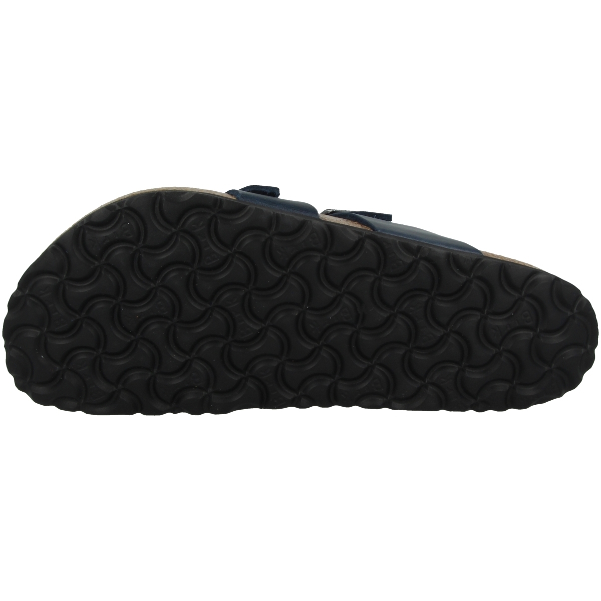 Birkenstock Mayari geöltes Nubukleder schmal Sandale blau