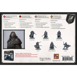 A Song of Ice & Fire – Night's Watch Heroes 1 (Helden der Nachtwache 1) (Multilingual)