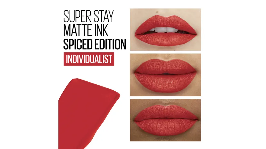 MAYBELLINE NEW YORK Lippenstift SuperStay Matte Ink 5 ml 320 - Individualist