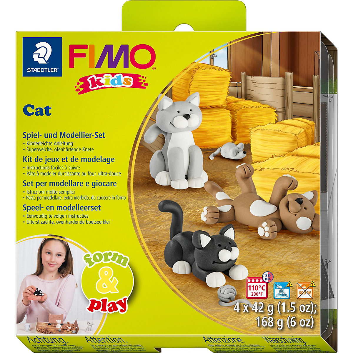 FIMO kids Form & Play Katzen
