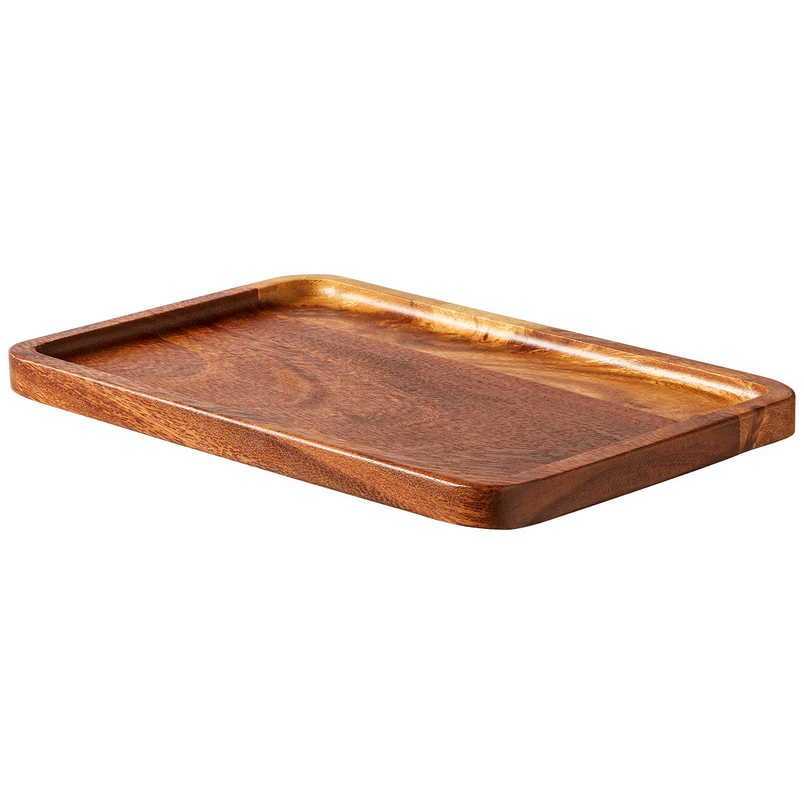 Mittleres Deko-Tablett aus Holz