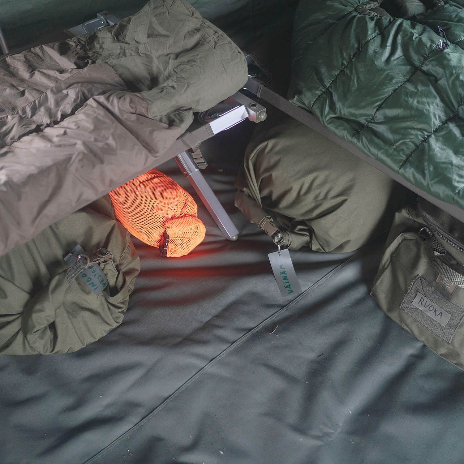Rolltop Stuffsack Mesh