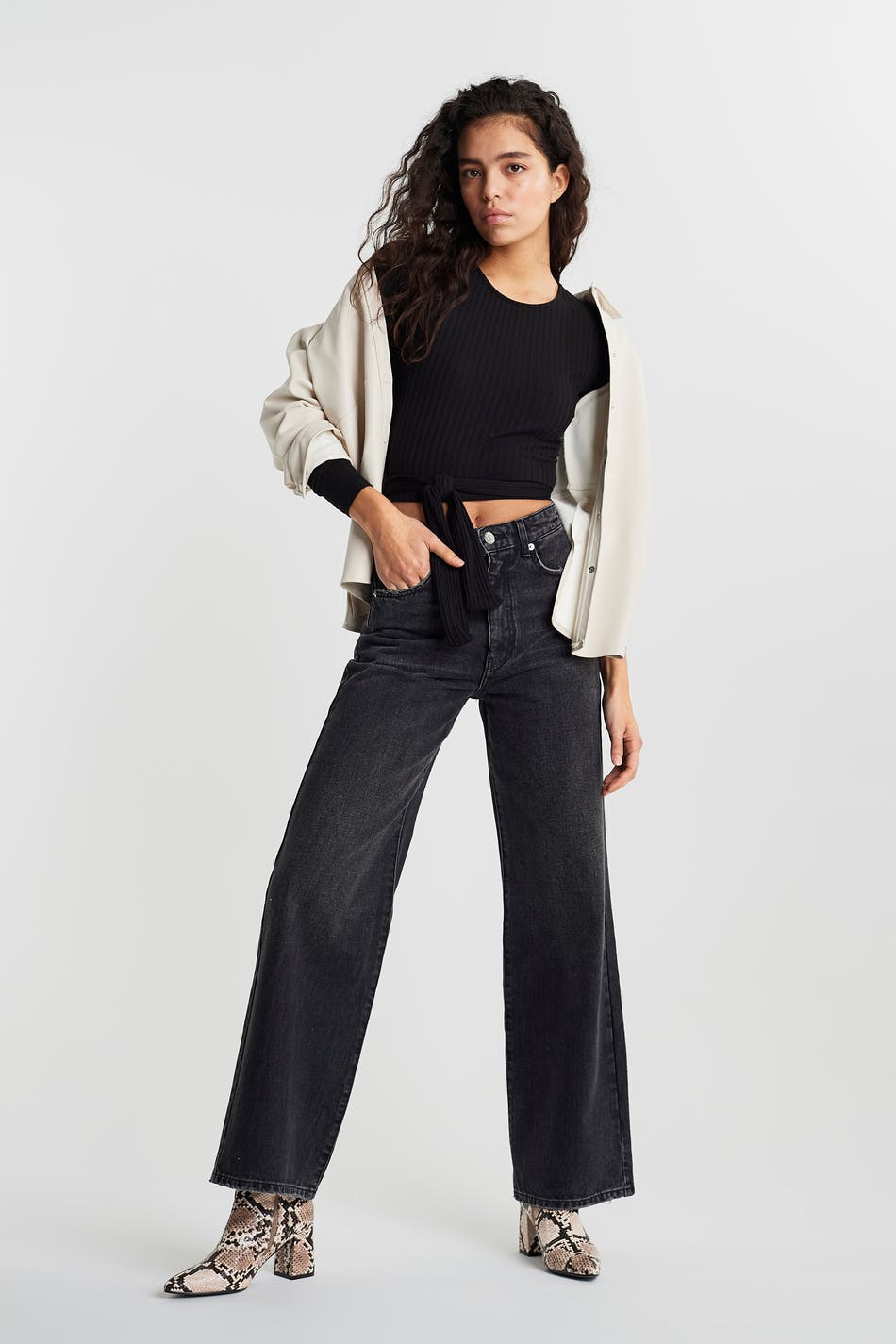 Emmy tie back top
