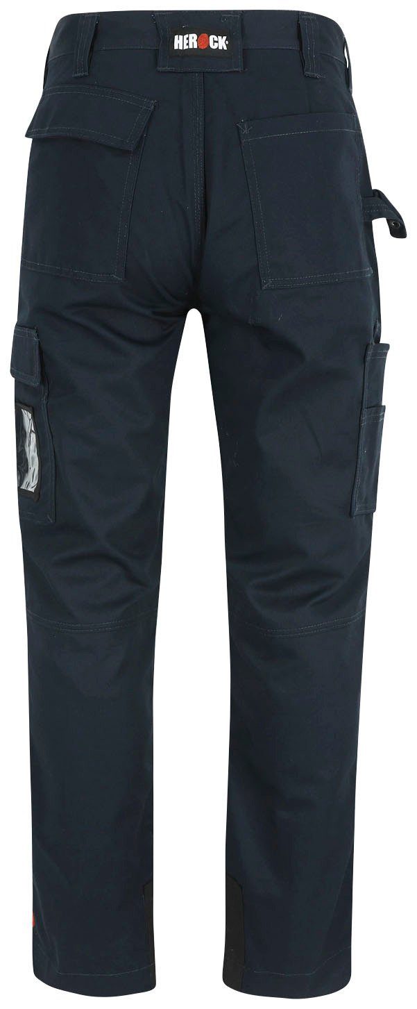 Herock Arbeitshose TITAN HOSE SHORTLEG Kurzgröβe, wasserabweisend, 12 Taschen, 3-Naht, sehr angenehm