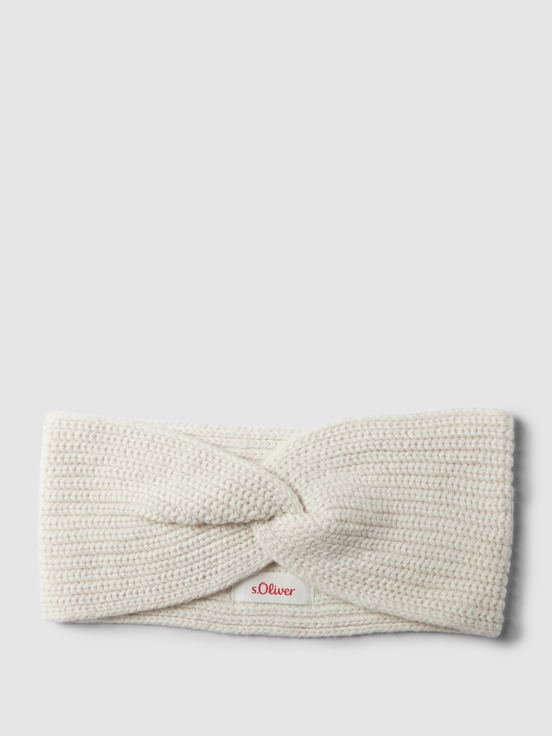 Stirnband mit Knoten-Detail in offwhite