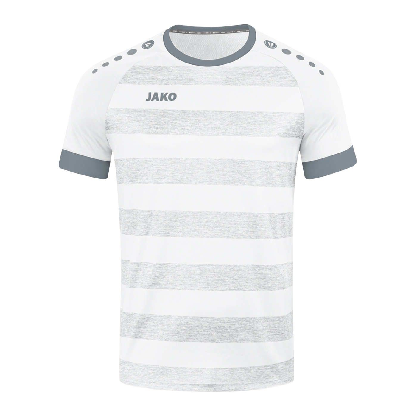 JAKO Celtic Melange KA Trikot Weiss Grau F003
