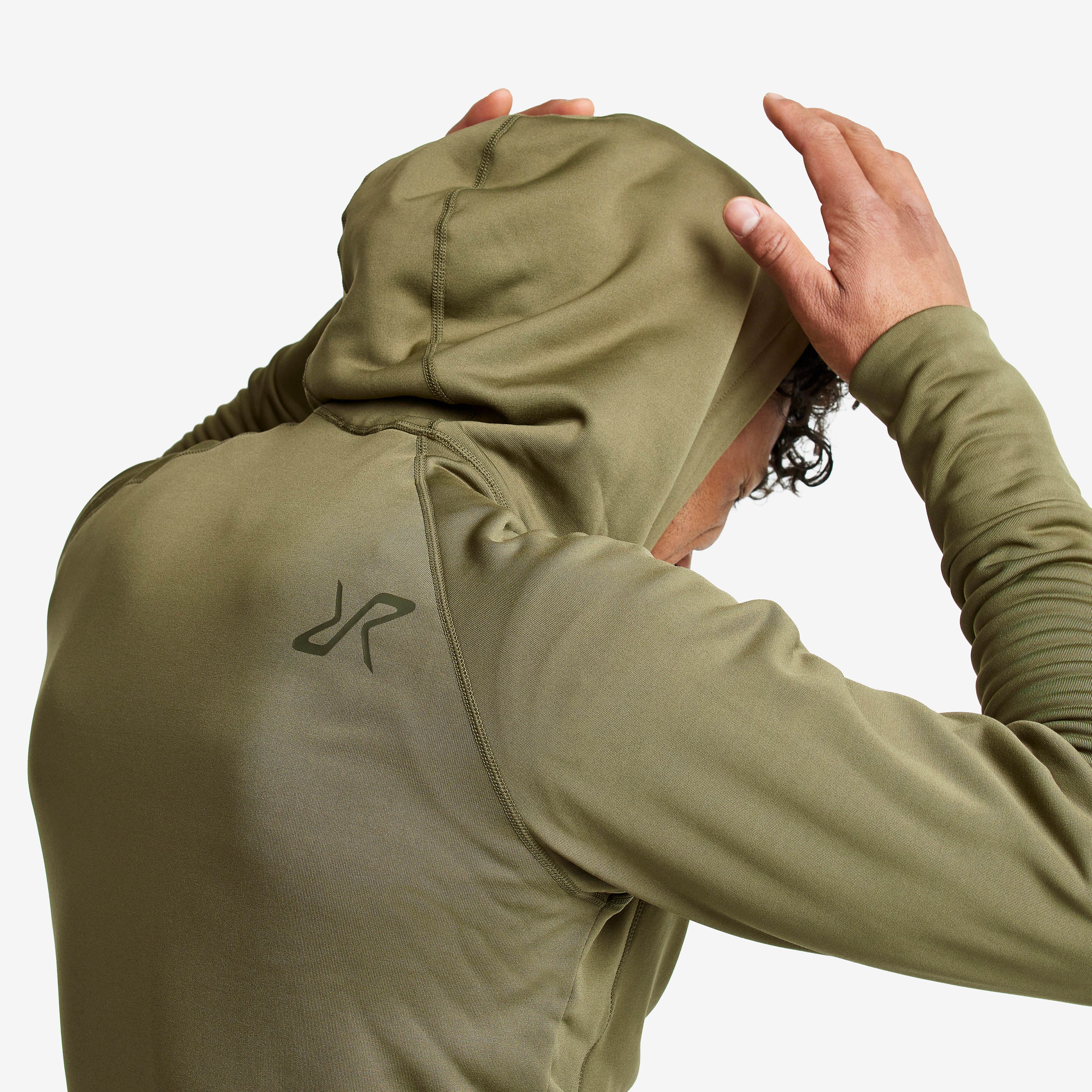 Illusion Hoodie Homme Burnt Olive