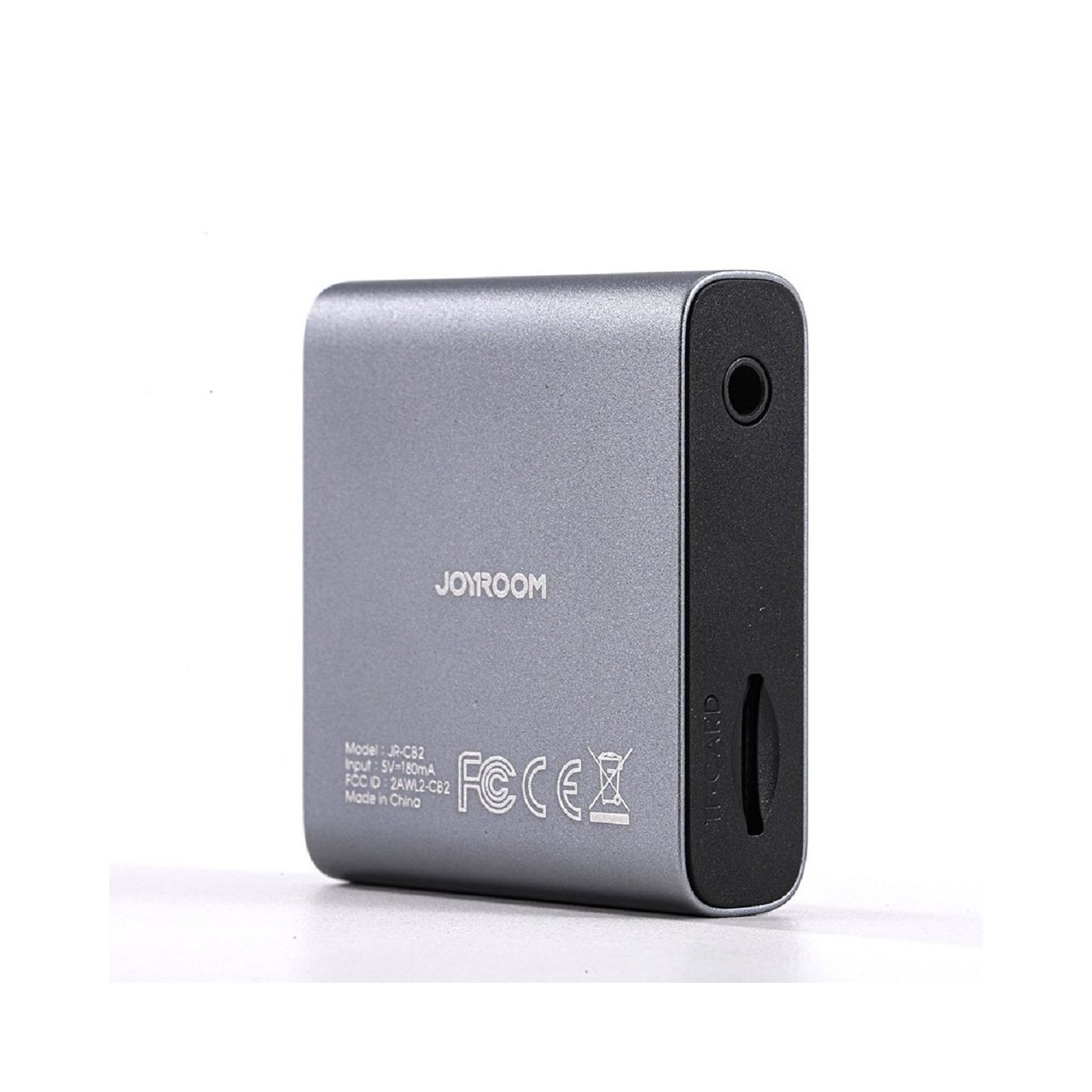 Joyroom Bluetooth AUX Sender (Sender/Empfänger) für Auto, TV grau (JR-CB2)