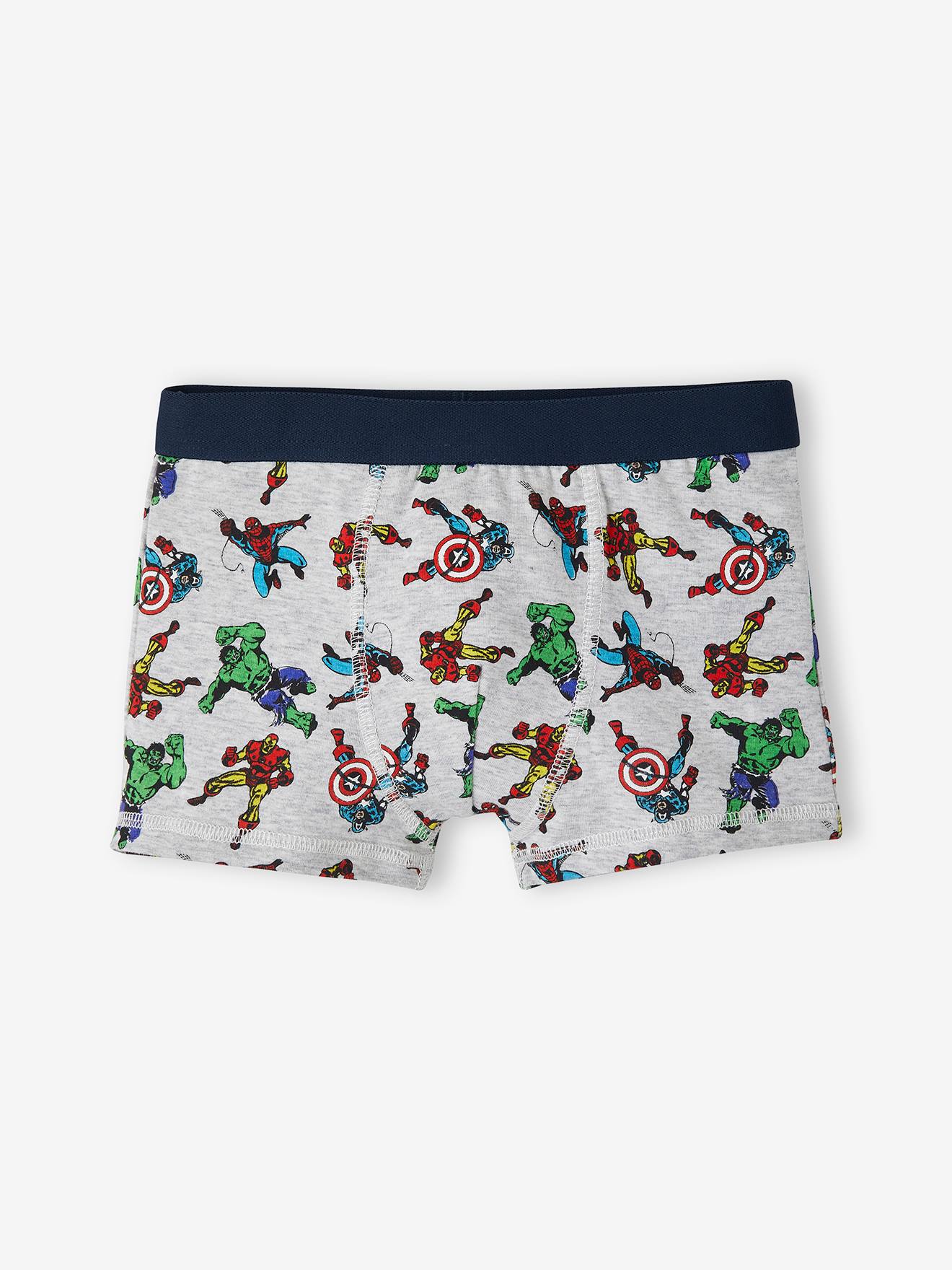 Avengers 3er-Pack Jungen Boxershorts MARVEL AVENGERS - marine