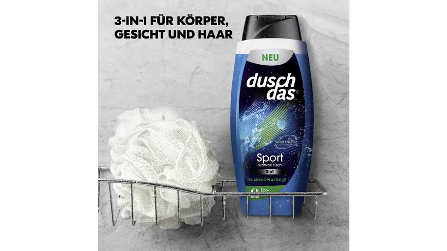 Duschdas Duschgel Sport 3in1 XXL 450 ml