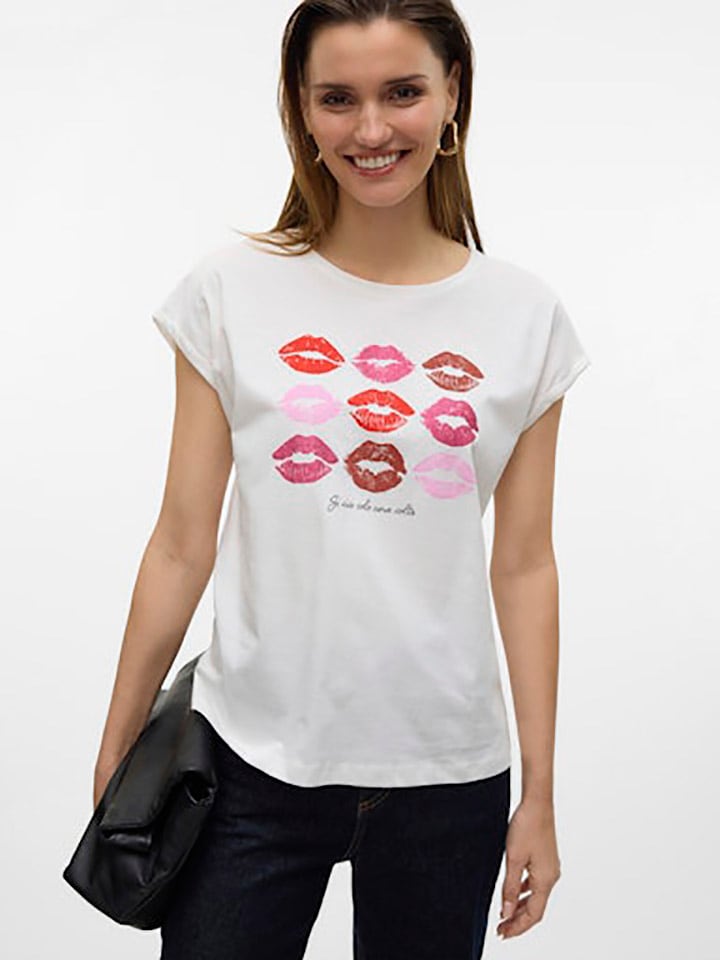 Vero Moda Shirt in Weiß günstig kaufen