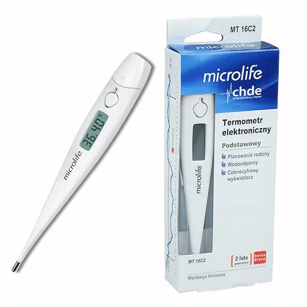 Microlife MT 16C2, основни електронски термометар