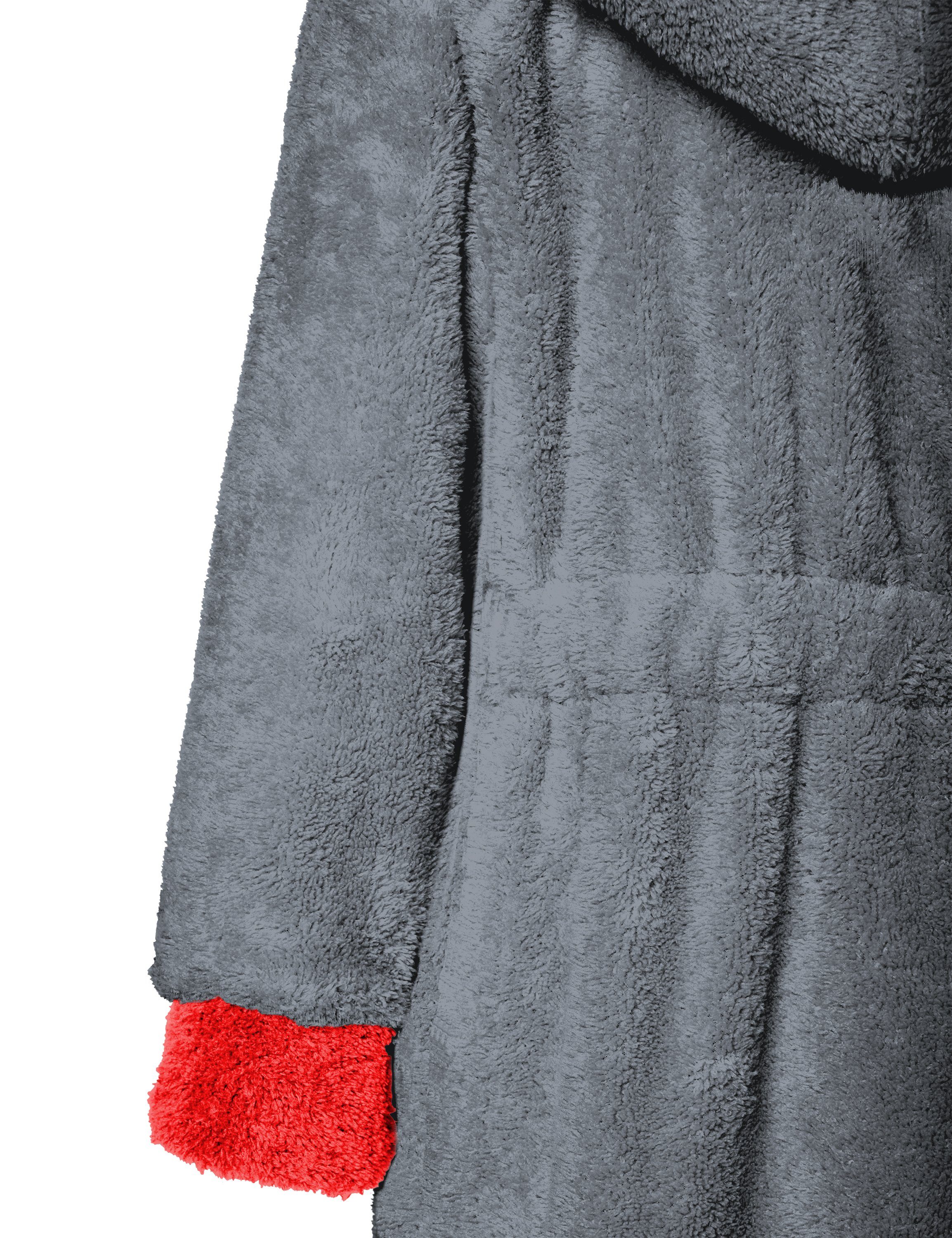 Timone Bademantel Bademantel mit Kaputze für Mädchen und Jungen KIDS, kurz, Polyester