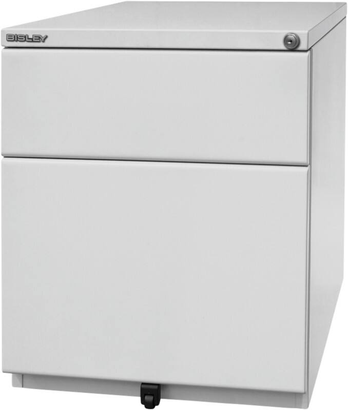 Bisley Rollcontainer OBA Lichtgrau 420 x 565 x 519 mm