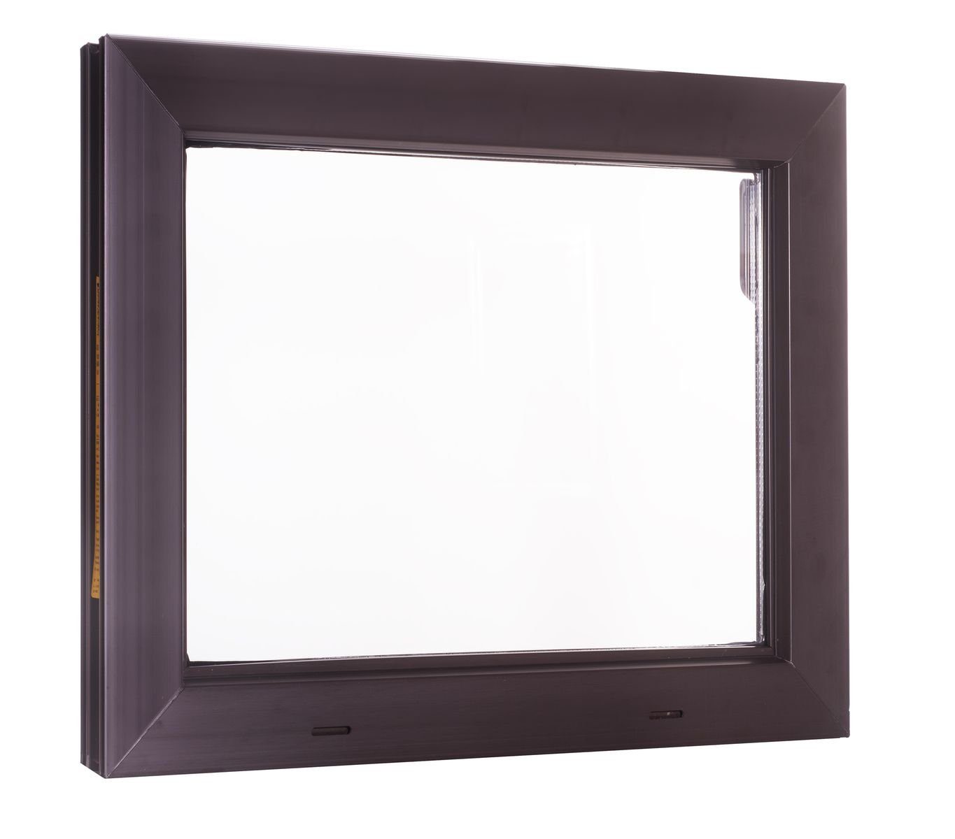 ACO Severin Ahlmann GmbH & Co. KG Kellerfenster ACO 50x50cm Nebenraumfenster Kippfenster Fenster braun Kellerfenster Isofenster, wärmeisolierende Kunststoff-Hohlkammerprofile