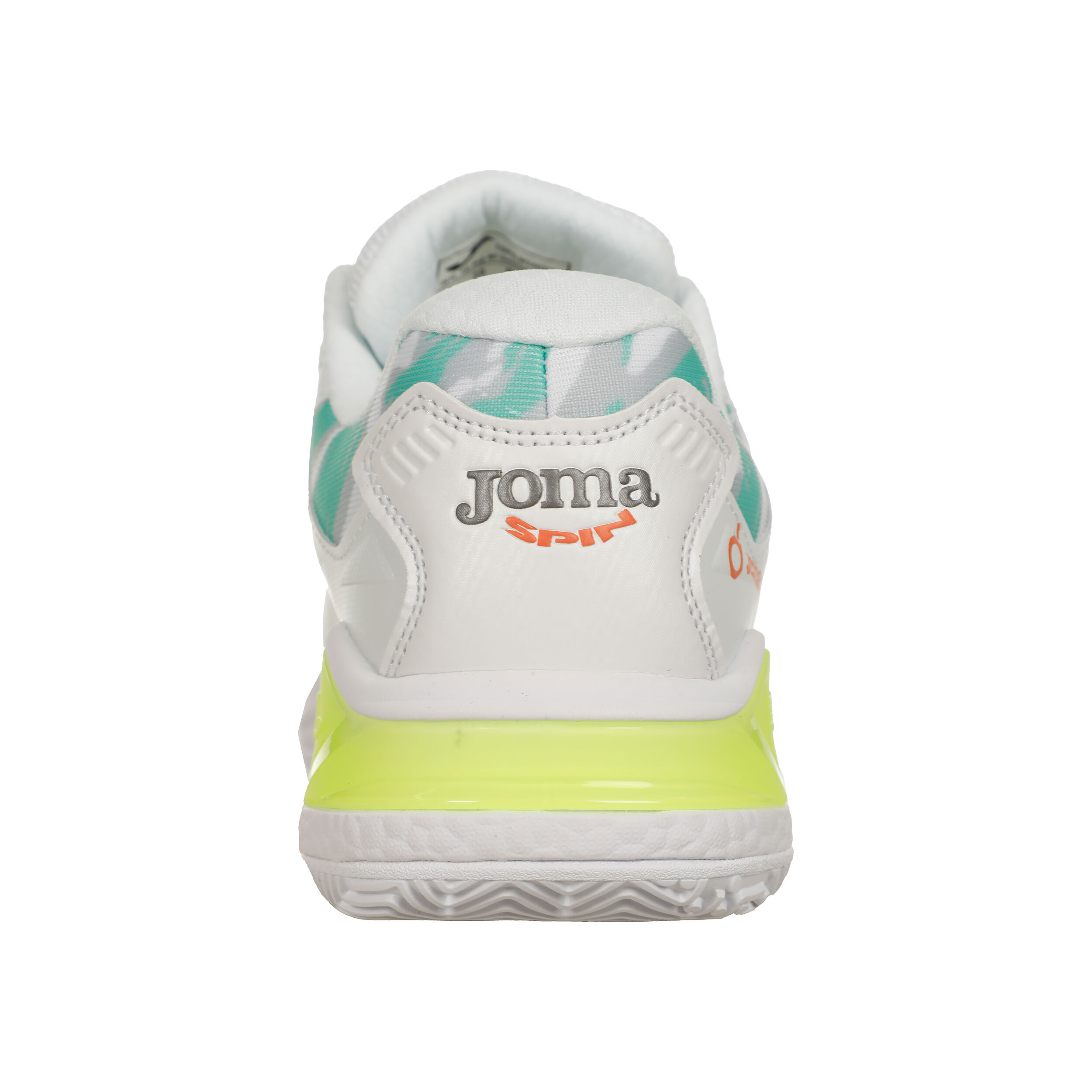 SPIN Padelschuh Damen - Weiß, Grün