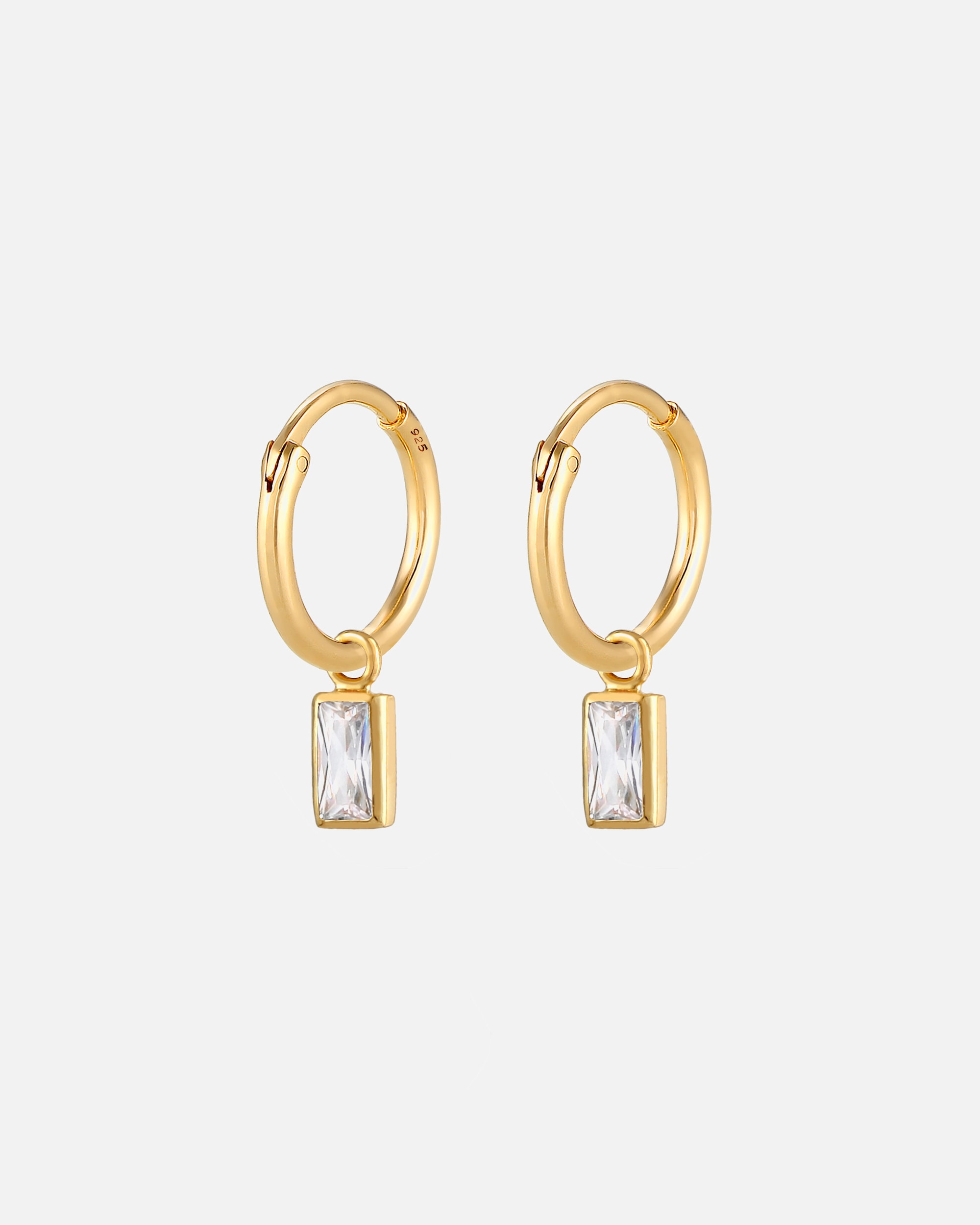 Orecchini Elli eleganti in filigrana con zirconi cubici da donna - Argento 925/1000 placcato oro