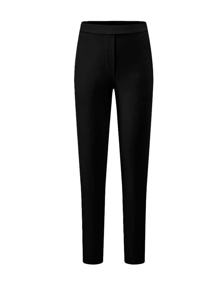 SASSYCLASSY Jersey Chinos in Schwarz günstig kaufen