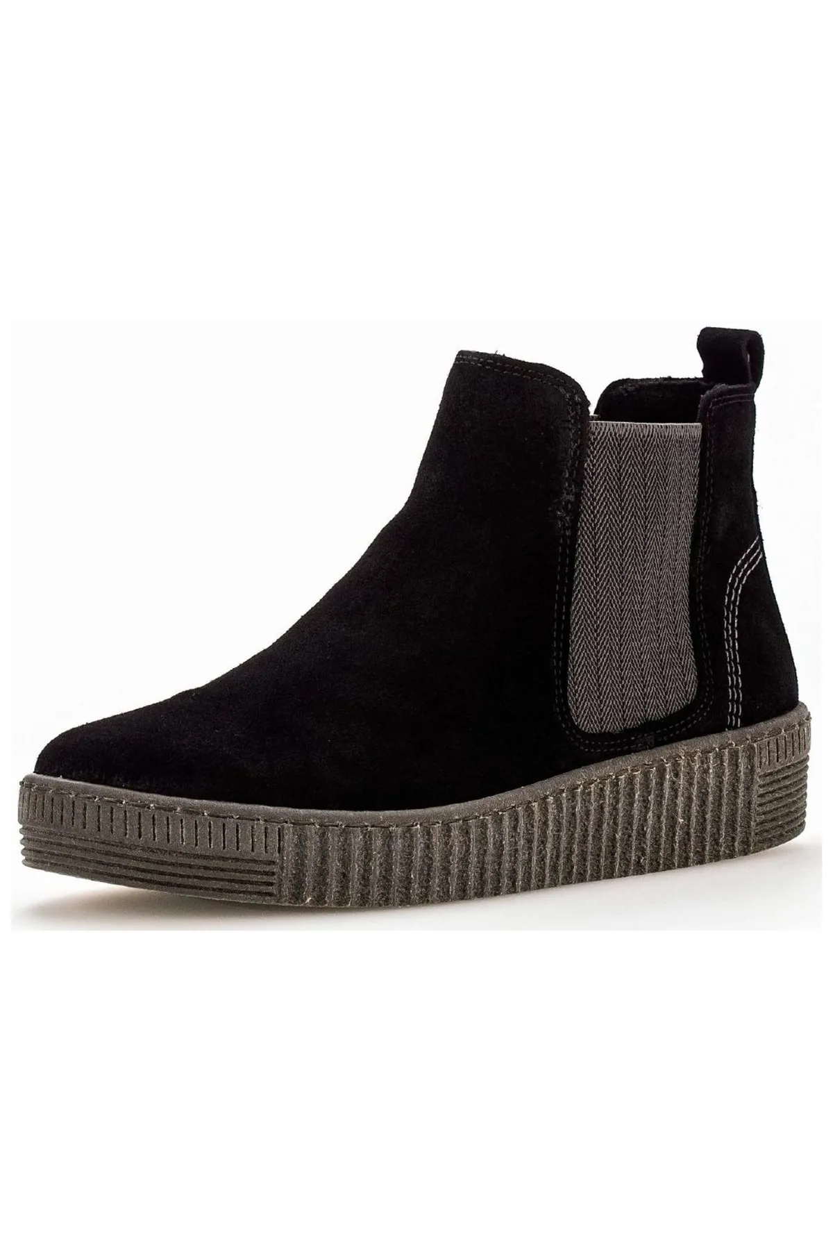 GABOR  Stiefelette - Schwarz - Flacher Absatz