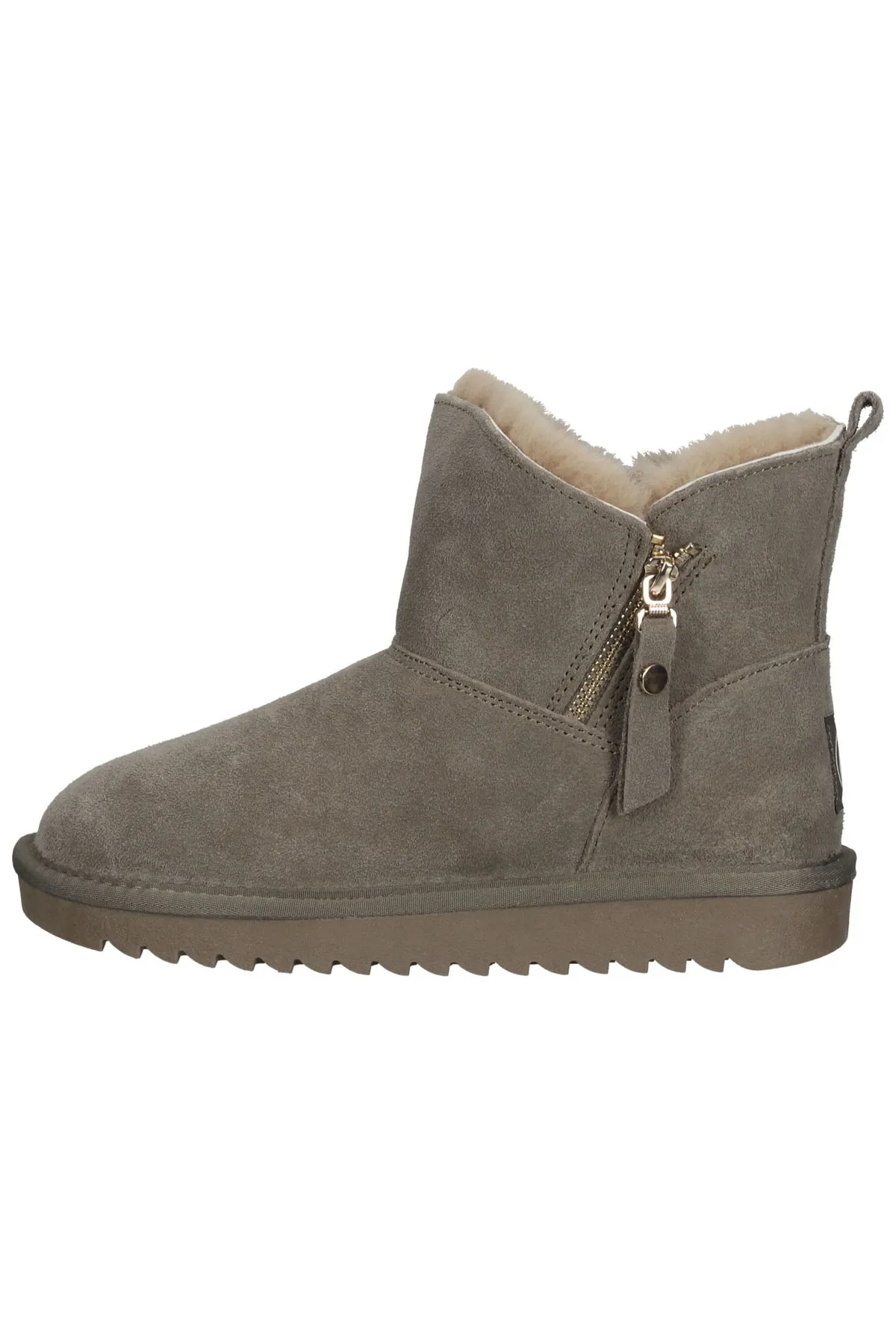 ARA  Stiefelette - Beige - Flacher Absatz