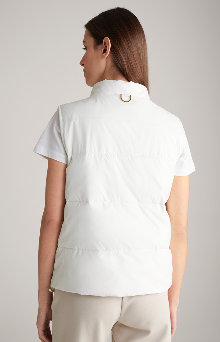 Steppweste in Offwhite