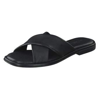 Tamaris Pantolette in schwarz