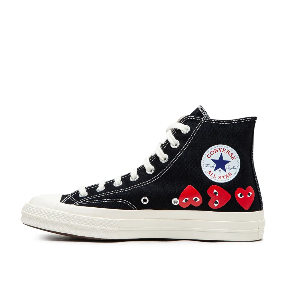 Converse x multi heart chuck taylor all star 70 high P1K127-BLKSP39 / schwarz