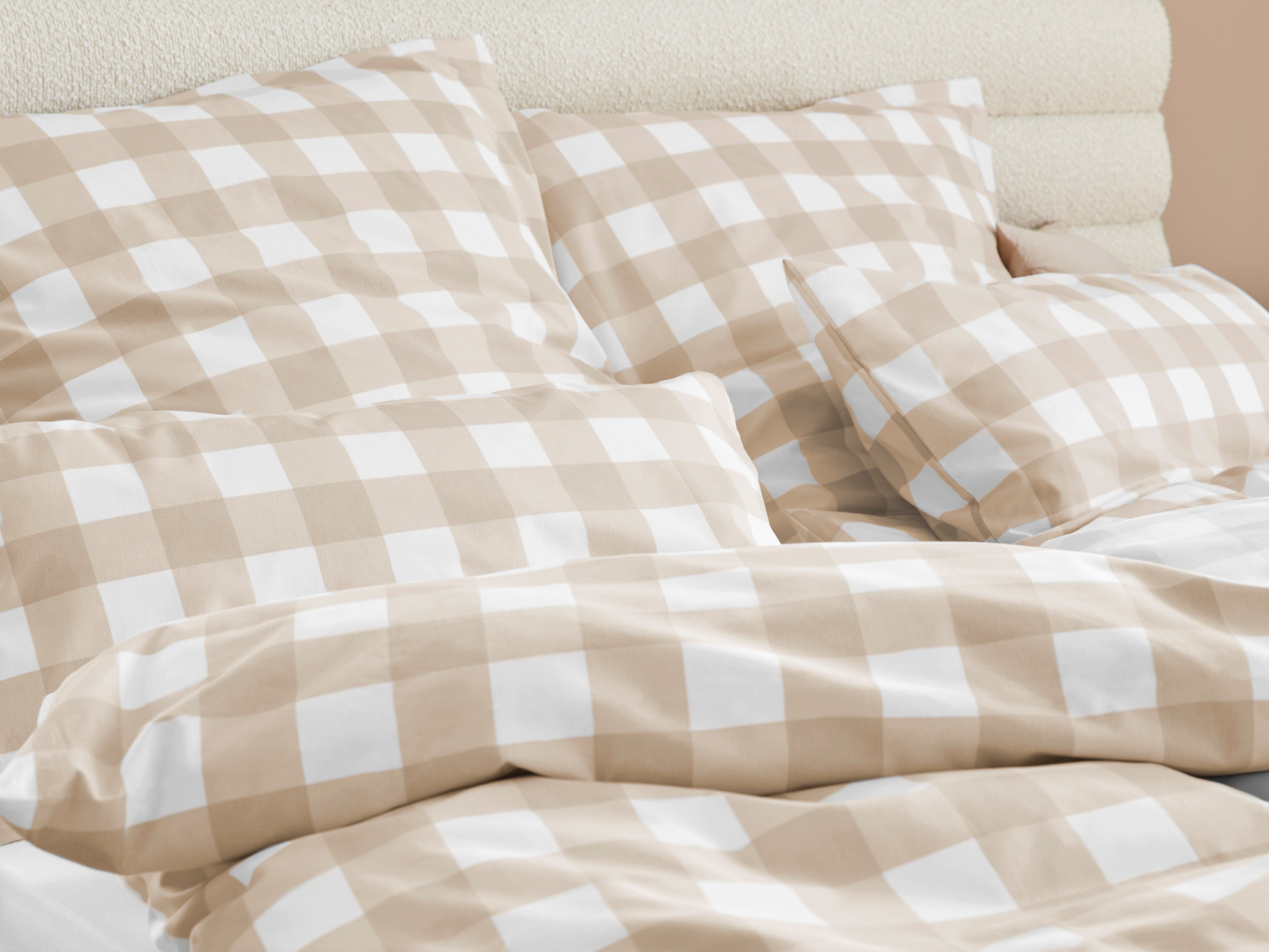 Bettwäsche Quinn in Gr. 135x200 oder 155x220 cm, LeGer Home by Lena Gercke, Renforcé, 2 teilig, Bettwäsche aus Baumwolle, pflegeleichte Bettwäsche mit Vichy-Karo
