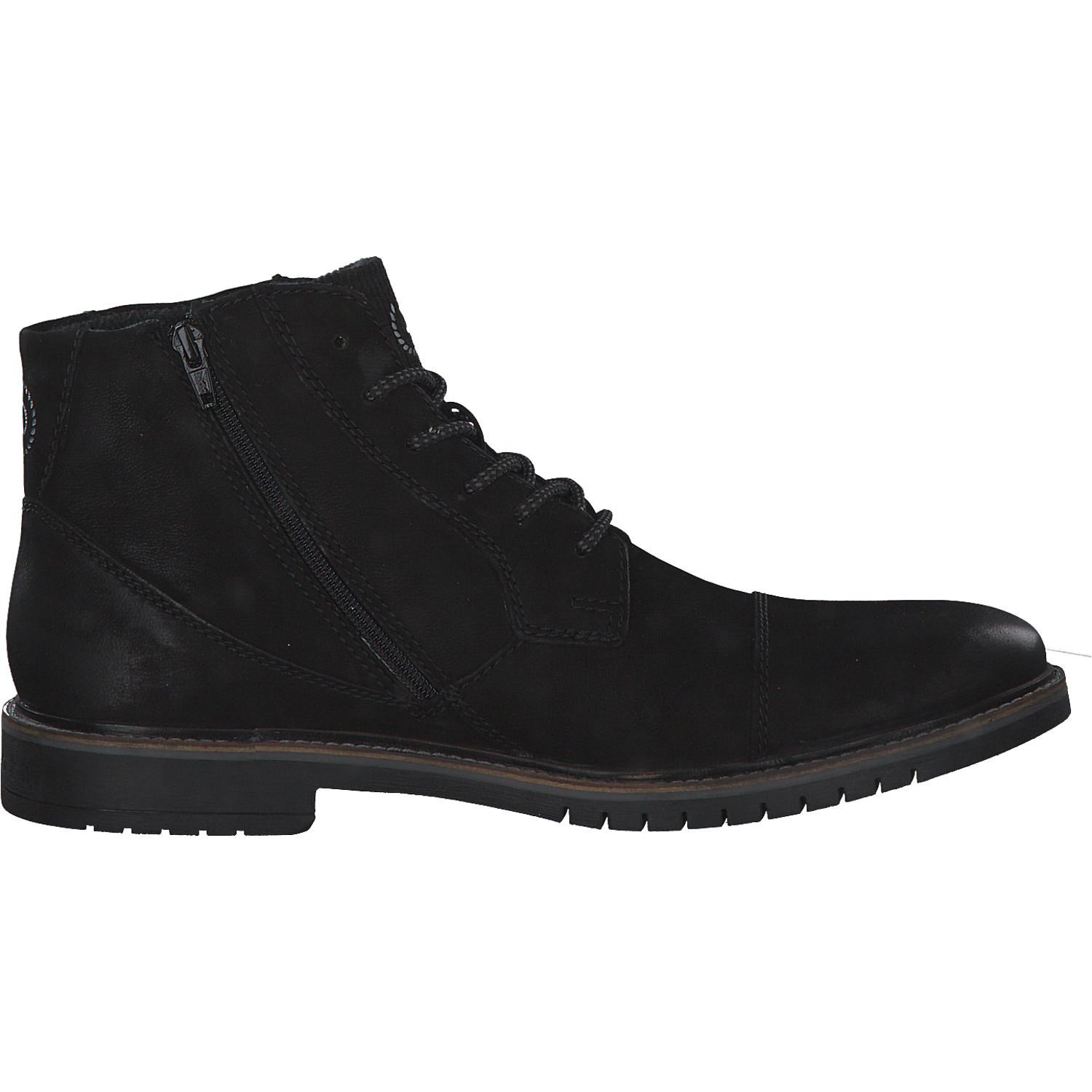 Bugatti Caj 8373A, Schnürstiefeletten, Herren, Schwarz
