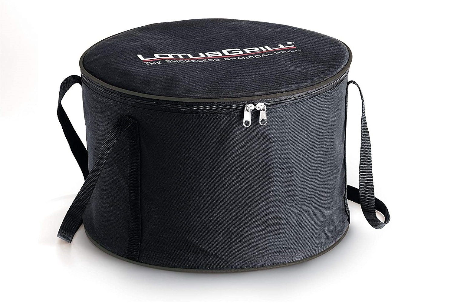 LotusGrill Holzkohlegrill LotusGrill Starter-Set Classic 1x Grill Anthrazitgrau mit USB-Anschluß