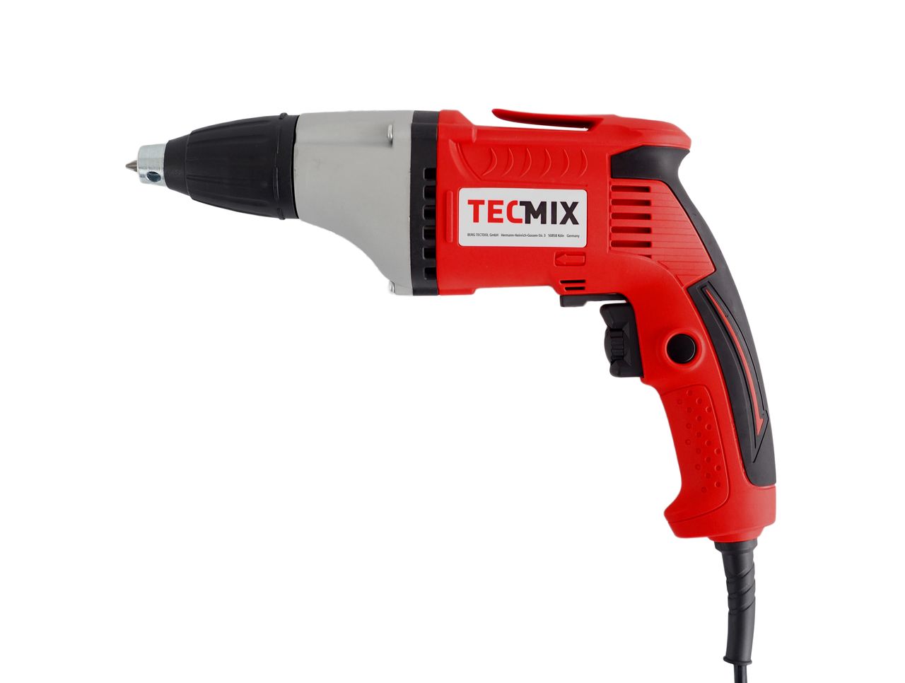 TECMIX MAGAZIN-TROCKENBAUSCHRAUBER TMX TBS 550 [230V-EU] - 550W, 1-GANG, 0-5500 U/MIN - INKL. KOFFER