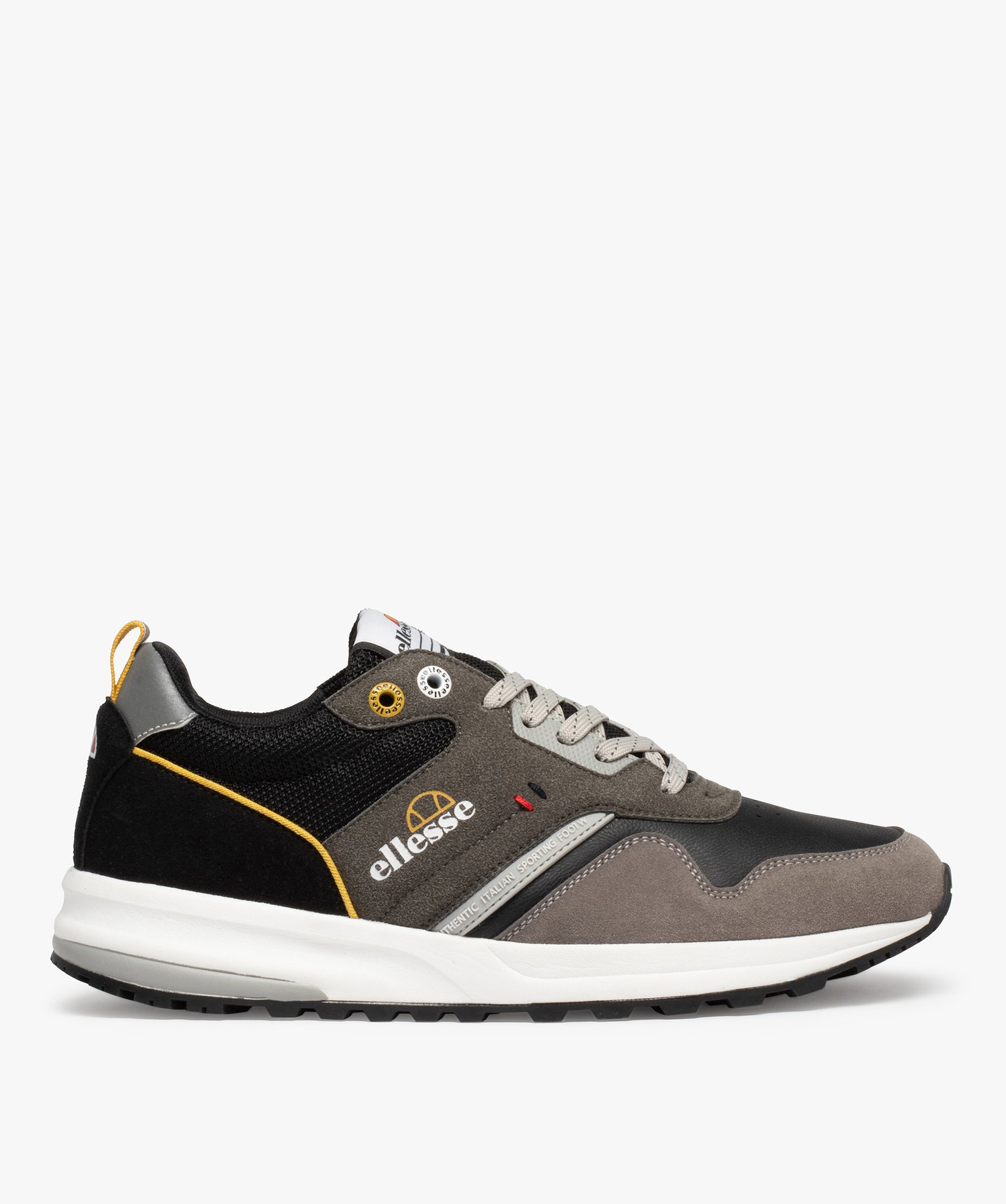 Baskets homme running robustes colorées – Ellesse Giles noir | GEMO